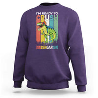 Funny Dinosaur Im Ready To Crush Kindergarten Gift Sweatshirt - Wonder Print Shop