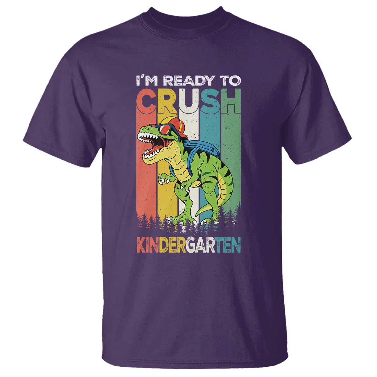 Funny Dinosaur Im Ready To Crush Kindergarten Gift T Shirt - Wonder Print Shop