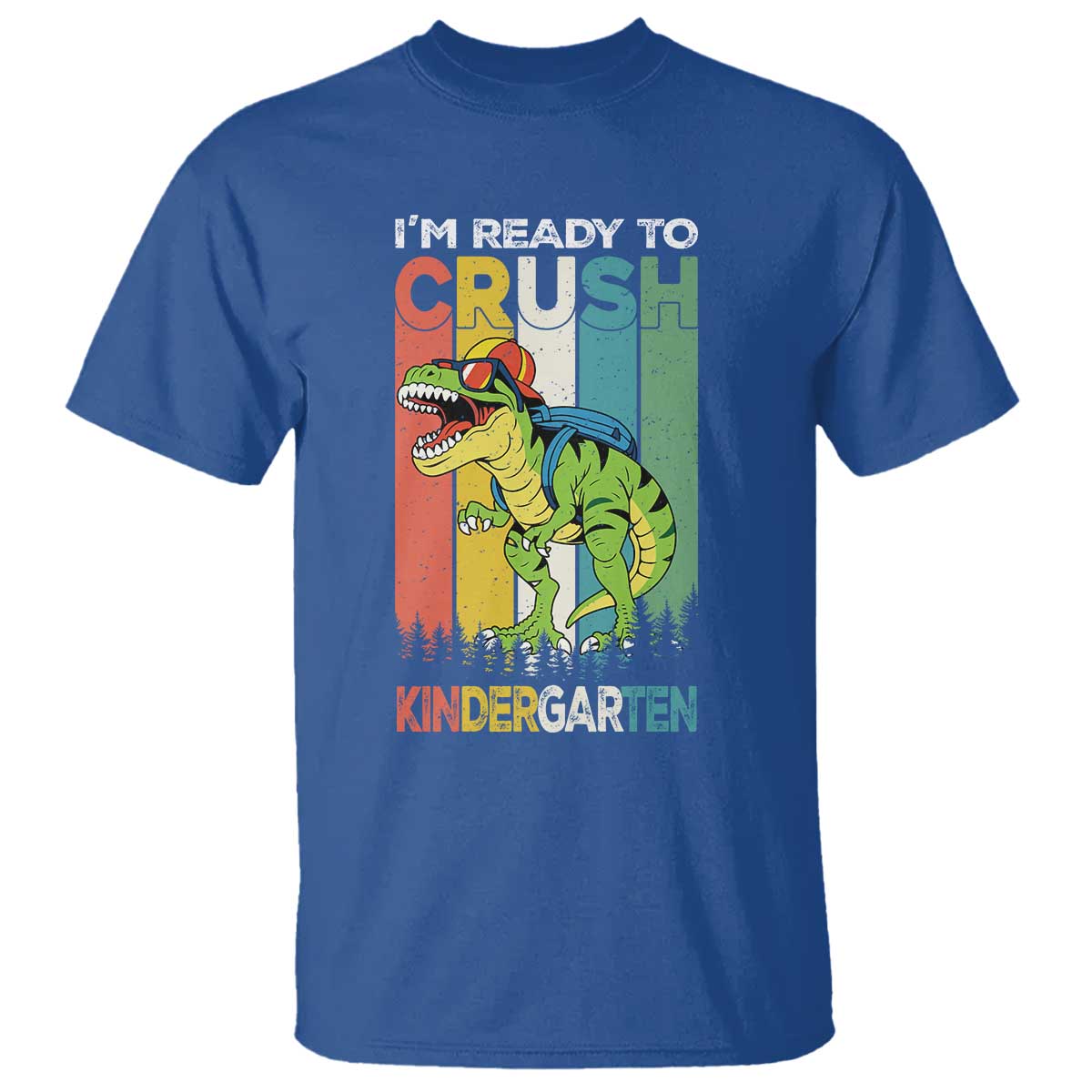 Funny Dinosaur Im Ready To Crush Kindergarten Gift T Shirt - Wonder Print Shop