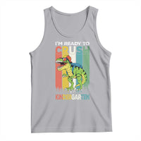 Funny Dinosaur Im Ready To Crush Kindergarten Gift Tank Top - Wonder Print Shop