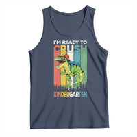 Funny Dinosaur Im Ready To Crush Kindergarten Gift Tank Top - Wonder Print Shop