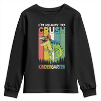 Funny Dinosaur Im Ready To Crush Kindergarten Gift Youth Sweatshirt - Wonder Print Shop