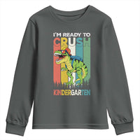 Funny Dinosaur Im Ready To Crush Kindergarten Gift Youth Sweatshirt - Wonder Print Shop