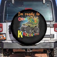 Im Ready To Crush Kindergarten Spare Tire Cover Dinosaur Driving Truck Gift - Wonder Print Shop