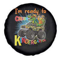 Im Ready To Crush Kindergarten Spare Tire Cover Dinosaur Driving Truck Gift - Wonder Print Shop