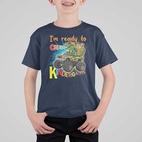 Im Ready To Crush Kindergarten T Shirt For Kid Dinosaur Driving Truck Gift - Wonder Print Shop
