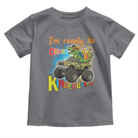 Im Ready To Crush Kindergarten Toddler T Shirt Dinosaur Driving Truck Gift - Wonder Print Shop