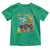 Im Ready To Crush Kindergarten Toddler T Shirt Dinosaur Driving Truck Gift - Wonder Print Shop