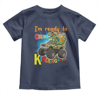 Im Ready To Crush Kindergarten Toddler T Shirt Dinosaur Driving Truck Gift - Wonder Print Shop