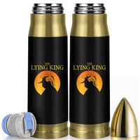 Funny The Lying King Long Nose Silhouette Bullet Tumbler Vintage Political Satire Statement Gift