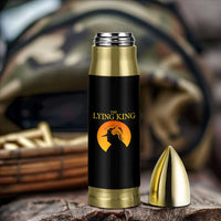 Funny The Lying King Long Nose Silhouette Bullet Tumbler Vintage Political Satire Statement Gift