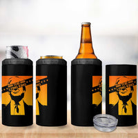 The Lying King Political Satire 4 in 1 Can Cooler Tumbler Funny Bold Sarcastic Statement Gift