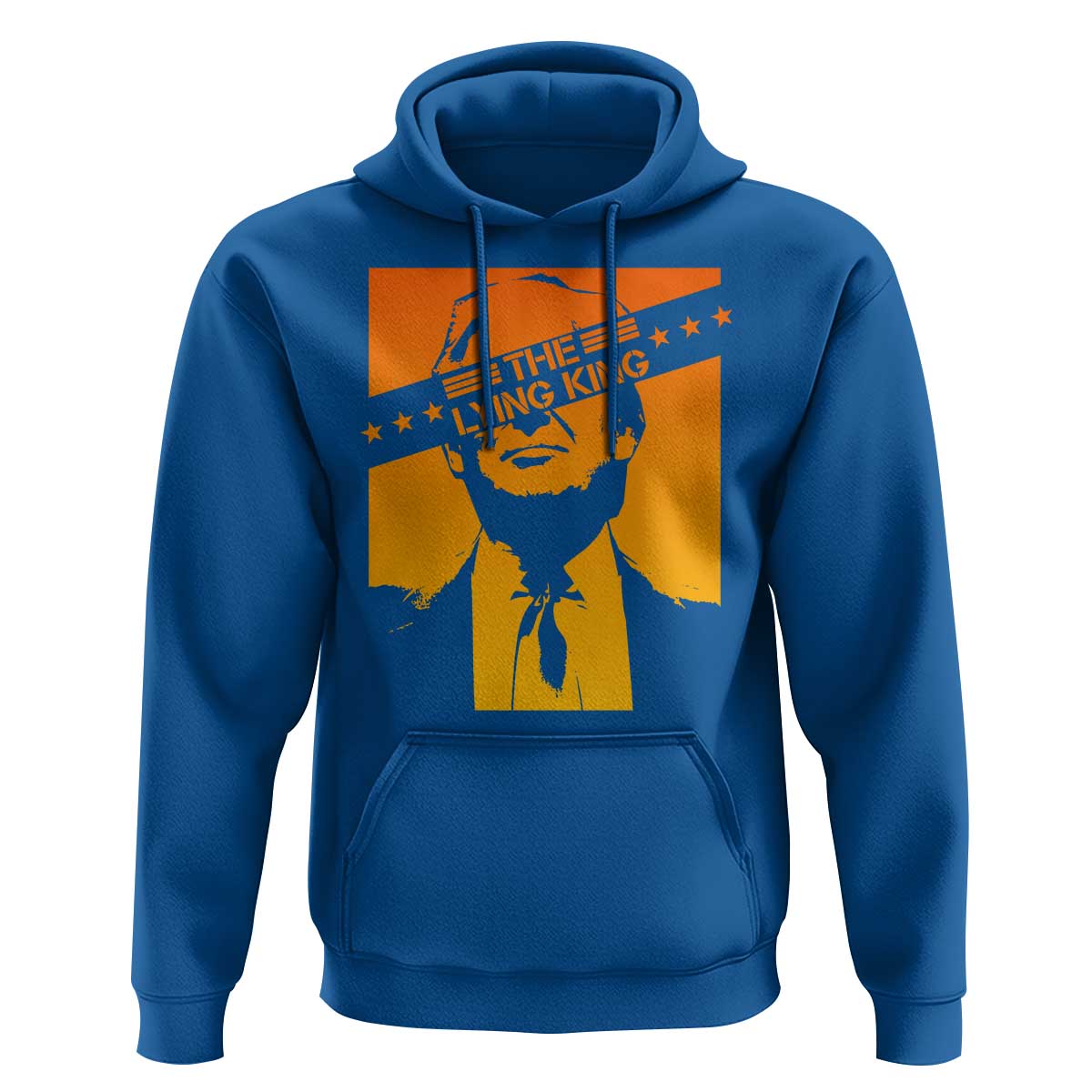 The Lying King Political Satire Hoodie Funny Bold Sarcastic Statement Gift