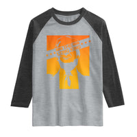 The Lying King Political Satire Raglan Shirt Funny Bold Sarcastic Statement Gift