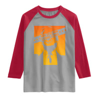 The Lying King Political Satire Raglan Shirt Funny Bold Sarcastic Statement Gift