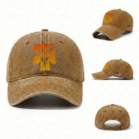 The Lying King Political Satire Washed Cotton Baseball Cap Funny Bold Sarcastic Statement Gift