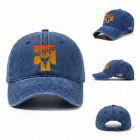 The Lying King Political Satire Washed Cotton Baseball Cap Funny Bold Sarcastic Statement Gift