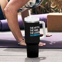 The Myth The Man The Legend Bridesman Tumbler With Handle Wedding Party Bridal Crew Gift