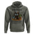 Gardening Because Murder Is Wrong Hoodie Funny Black Cat Gardener Gift - Wonder Print Shop