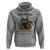 Gardening Because Murder Is Wrong Hoodie Funny Black Cat Gardener Gift - Wonder Print Shop