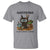 Gardening Because Murder Is Wrong T Shirt Funny Black Cat Gardener Gift - Wonder Print Shop