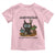Gardening Because Murder Is Wrong Toddler T Shirt Funny Black Cat Gardener Gift - Wonder Print Shop