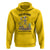 Gardening Because Murder Is Wrong Skeleton Hoodie Funny Gift for Gardener - Wonder Print Shop