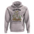 Gardening Because Murder Is Wrong Skeleton Hoodie Funny Gift for Gardener - Wonder Print Shop