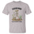Gardening Because Murder Is Wrong Skeleton T Shirt Funny Gift for Gardener - Wonder Print Shop