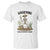 Gardening Because Murder Is Wrong Skeleton T Shirt Funny Gift for Gardener - Wonder Print Shop