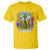 Funny Gardening Because Murder Is Wrong T Shirt Garden Girl Floral Tarot Graphic - Wonder Print Shop