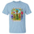 Funny Gardening Because Murder Is Wrong T Shirt Garden Girl Floral Tarot Graphic - Wonder Print Shop