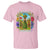 Funny Gardening Because Murder Is Wrong T Shirt Garden Girl Floral Tarot Graphic - Wonder Print Shop
