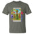 Funny Gardening Because Murder Is Wrong T Shirt Garden Girl Floral Tarot Graphic - Wonder Print Shop