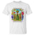 Funny Gardening Because Murder Is Wrong T Shirt Garden Girl Floral Tarot Graphic - Wonder Print Shop