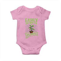 Easily Distracted By Plants Baby Onesie Funny Gardening Lover Gift - Wonder Print Shop