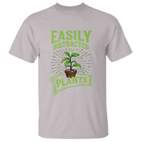 Easily Distracted By Plants T Shirt Funny Gardening Lover Gift - Wonder Print Shop