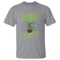 Easily Distracted By Plants T Shirt Funny Gardening Lover Gift - Wonder Print Shop
