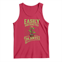 Easily Distracted By Plants Tank Top Funny Gardening Lover Gift - Wonder Print Shop