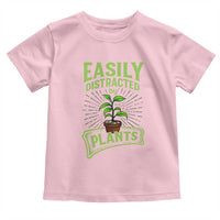 Easily Distracted By Plants Toddler T Shirt Funny Gardening Lover Gift - Wonder Print Shop
