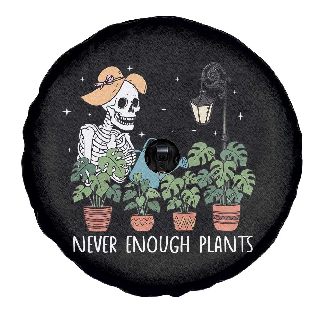 Skeleton Monstera Lover Spare Tire Cover Never Enough Plants - Wonder Print Shop