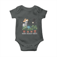 Skeleton Monstera Lover Baby Onesie Never Enough Plants - Wonder Print Shop