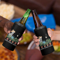 Skeleton Monstera Lover 4 in 1 Can Cooler Tumbler Never Enough Plants - Wonder Print Shop