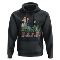 Skeleton Monstera Lover Hoodie Never Enough Plants - Wonder Print Shop
