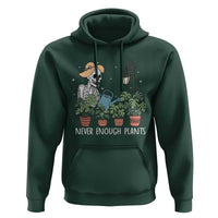 Skeleton Monstera Lover Hoodie Never Enough Plants - Wonder Print Shop