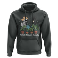 Skeleton Monstera Lover Hoodie Never Enough Plants - Wonder Print Shop