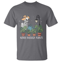 Skeleton Monstera Lover T Shirt Never Enough Plants - Wonder Print Shop