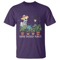 Skeleton Monstera Lover T Shirt Never Enough Plants - Wonder Print Shop
