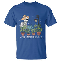 Skeleton Monstera Lover T Shirt Never Enough Plants - Wonder Print Shop