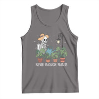 Skeleton Monstera Lover Tank Top Never Enough Plants - Wonder Print Shop